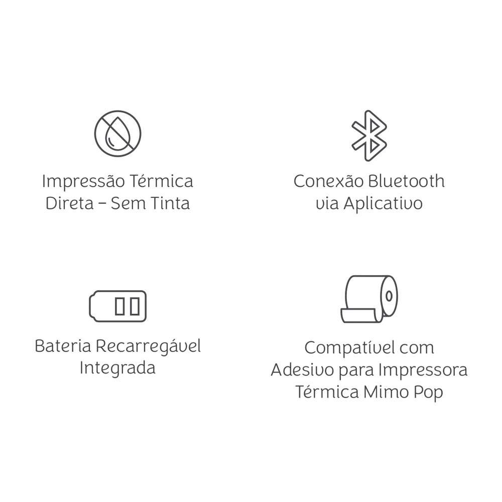 Impressora Térmica Mimo Pop