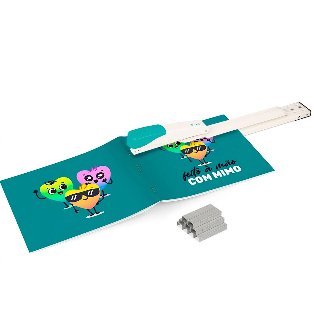 Grampos para Grampeador Longo Alcance Profissional - 26/8  - Mimo - 1000 Unids