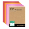 Papel Cardstock Value Sunset – Cricut – 21,6 x 27,9 cm – 80 Folhas