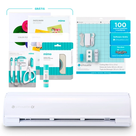 Silhouette Cameo 5 Alpha Branca | Máquina de Corte Digital Silhouette