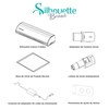 Silhouette Cameo 5 Alpha Branca - Kit Scrap Pro 127V