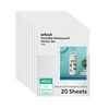 Kit Adesivo Imprimível Impermeável Branco – Cricut – A4 – 20 Folhas