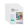 Kit Adesivo Imprimível Impermeável Transparente – Cricut – A4 – 20 Folhas