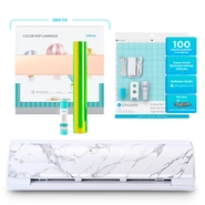 Silhouette Cameo 5 Alpha Bianco Carrara + Kit para Personalizados Premium