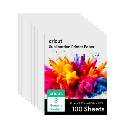 Papel para Sublimação Cricut – A4 – 100 Folhas
