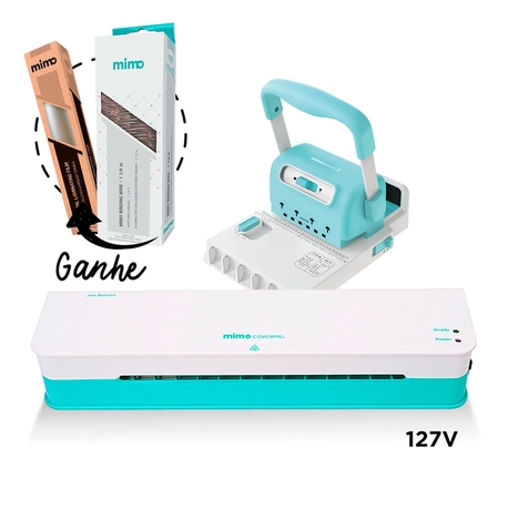 Kit para Encadernação e Laminação Mimo 127V