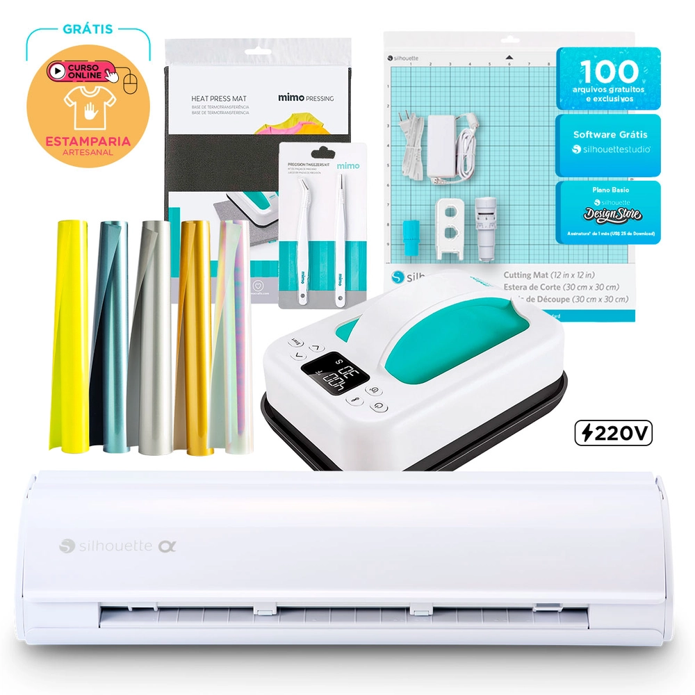 Kit Estamparia Personalizada com Thiara Ney 220V