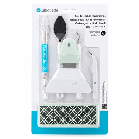 Kit de Ferramentas Silhouette com Organizador - 6 peças