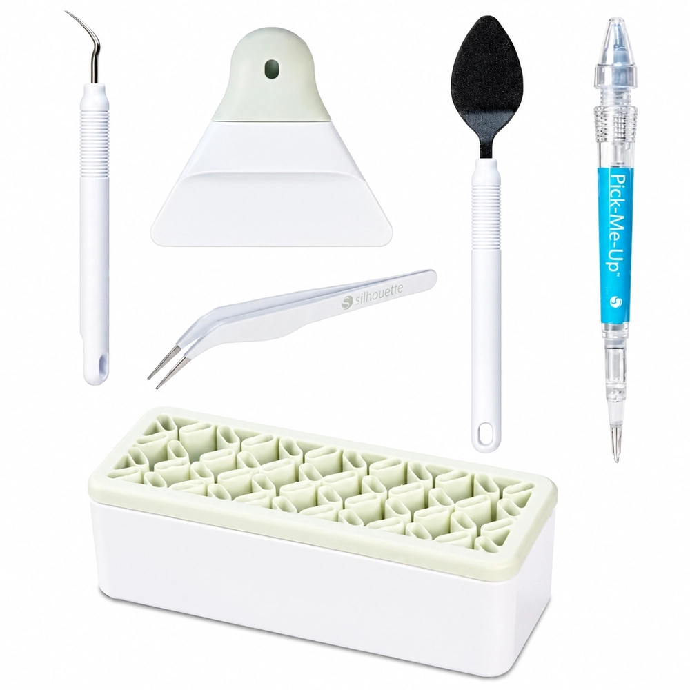 Kit de Ferramentas Silhouette com Organizador - 6 peças