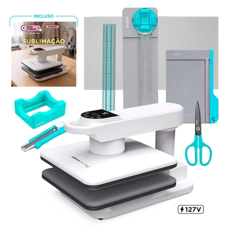 Kit Sublimação Iniciante — Meu Primeiro Negócio 127V