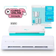Kit Silhouette Cameo 5 Alpha + Laminadora Mimo Covering - A4 - 127 V