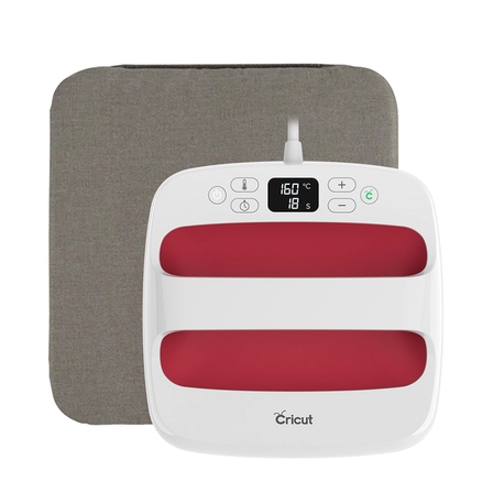 Kit Cricut EasyPress 2 Média + Base de Termotransferência